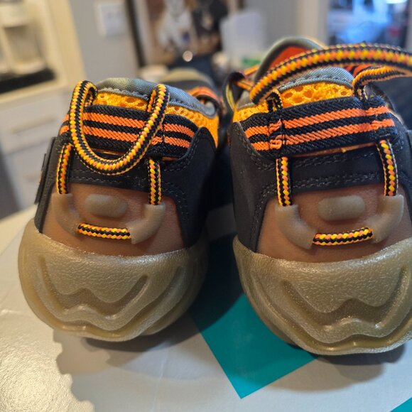 Adidas US 10.5 Men Water Moc Orange/Black Outdoors Adventure Mesh EQT IH8661 New - Picture 6 of 15